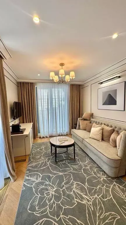 Квартира, 1 комната, 48 м - Фото 1