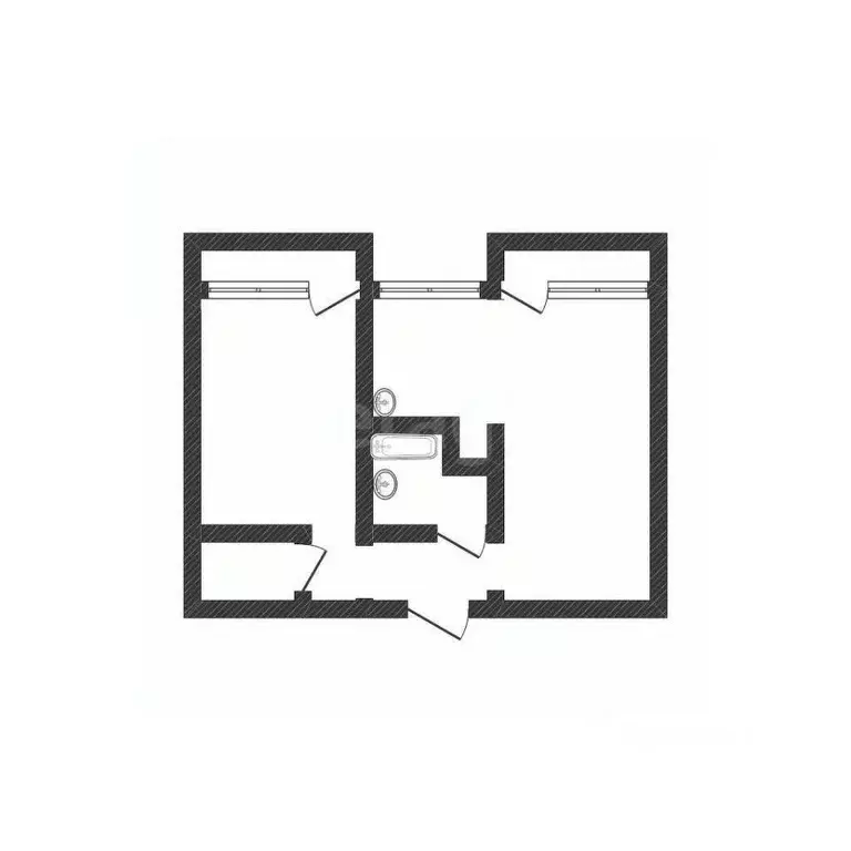 2-к кв. Алтайский край, Бийск ул. Александра Пушкина, 188к1 (48.1 м) - Фото 2