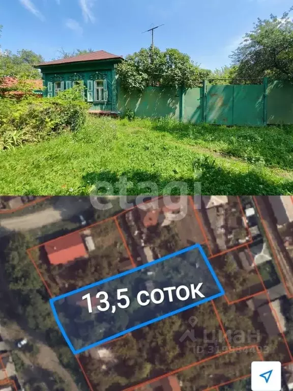 Дом в Саратовская область, Балашов пер. Урицкого, 3 (73 м) - Фото 1