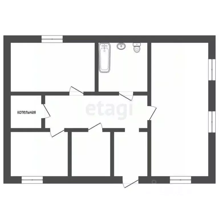 Дом в Московская область, Воскресенск Коммуна мкр, ул. Народная, 47 ... - Фото 1