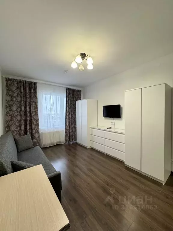 Студия Санкт-Петербург ул. Плесецкая, 20к1 (24.0 м) - Фото 0