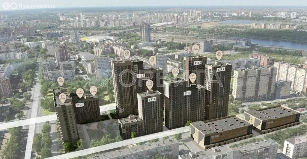 1-комнатная квартира: Тюмень, Центральный округ (41.5 м) - Фото 2