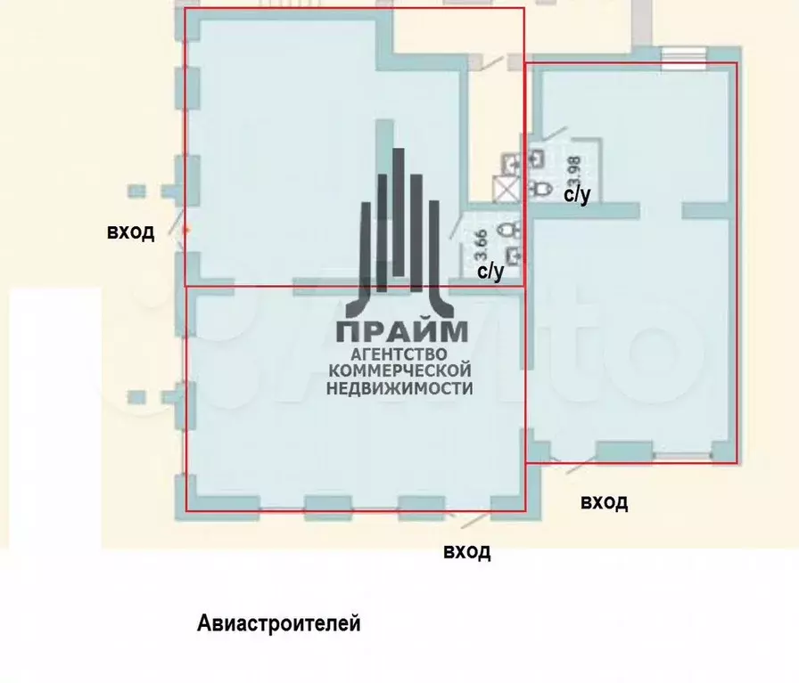 Помещения торговые 53, 64, 69 и 186 м - Фото 1