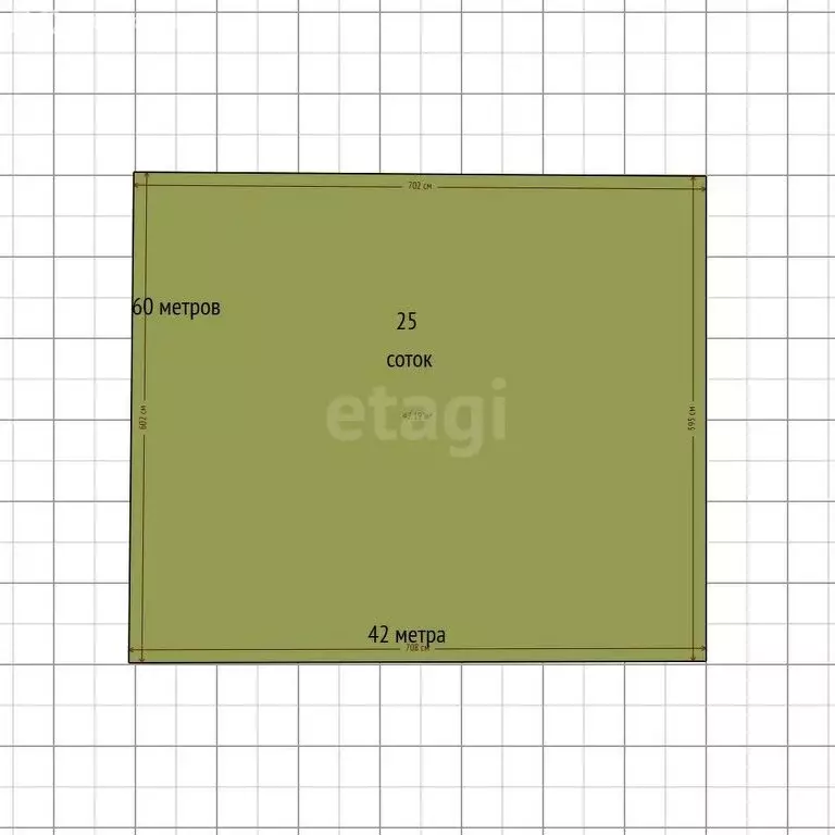 Участок в Пластуновская, Офицерская улица, 30 (25 м) - Фото 1