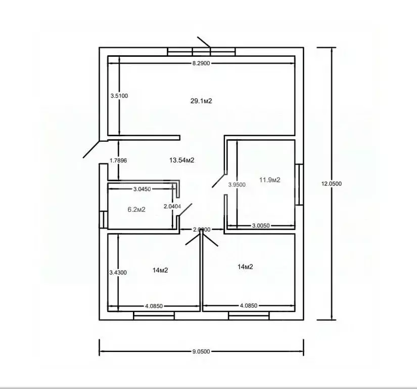 Дом в Краснодарский край, Кореновск ул. Ломакина, 14 (89 м) - Фото 2
