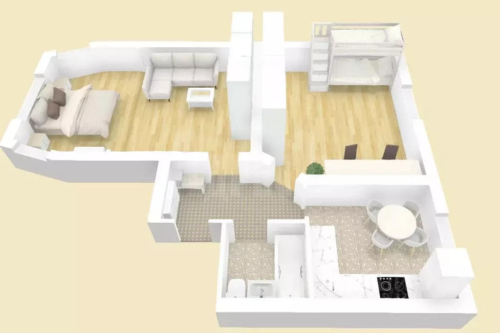 2-к кв. Калужская область, Малоярославец Немцово мкр, 8А (73.4 м) - Фото 2