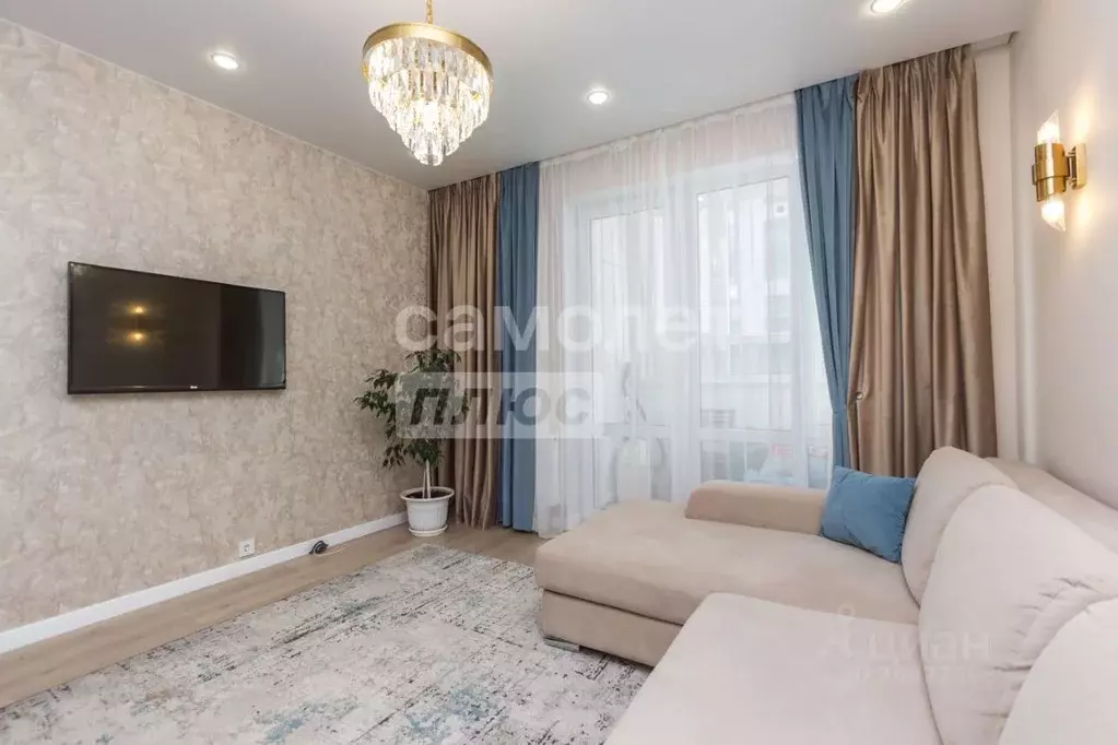 3-к кв. Башкортостан, Уфа ул. Энтузиастов, 15 (64.4 м) - Фото 0