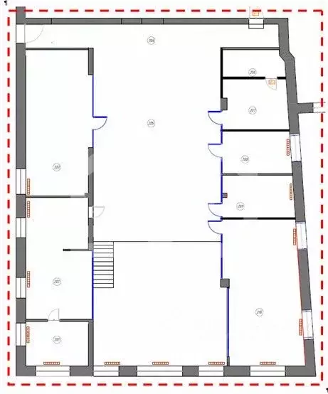 Помещение свободного назначения в Москва Холодильный пер., 3к1с6 (753 ... - Фото 1