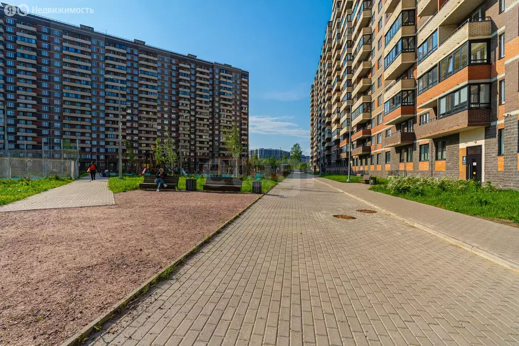 1-комнатная квартира: Мурино, улица Шоссе в Лаврики, 64к1 (34.6 м) - Фото 2
