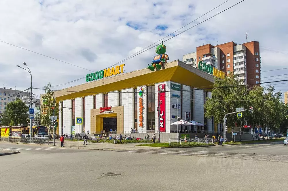 Торговая площадь в Свердловская область, Екатеринбург ул. ... - Фото 1