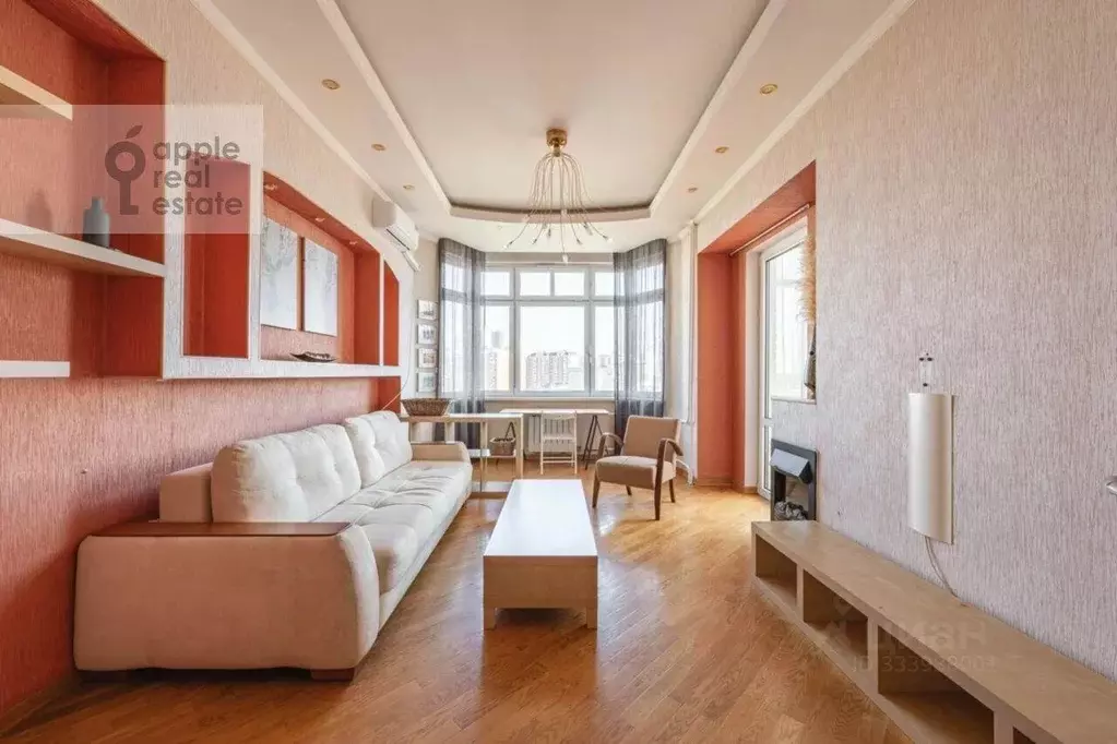 3-к кв. Москва Хорошевское ш., 84К6 (85.0 м) - Фото 1
