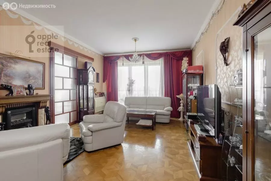 3-комнатная квартира: Москва, улица Улофа Пальме, 1 (127 м) - Фото 1