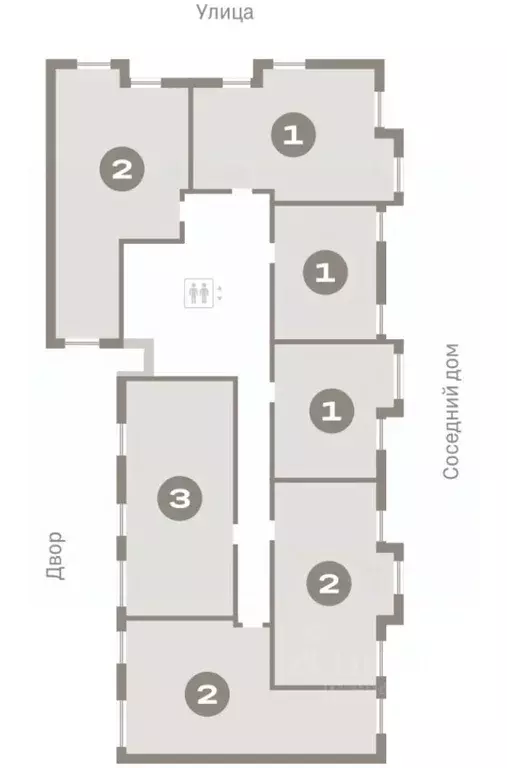 2-к кв. Новосибирская область, Новосибирский район, Краснообск рп, 3-й ... - Фото 2