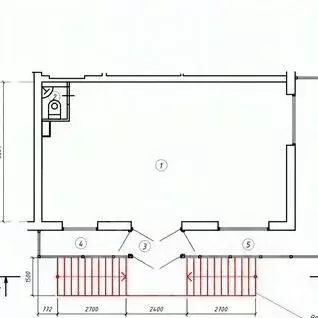 Торговая площадь в Москва ул. Народного Ополчения, 44к1 (80 м) - Фото 2