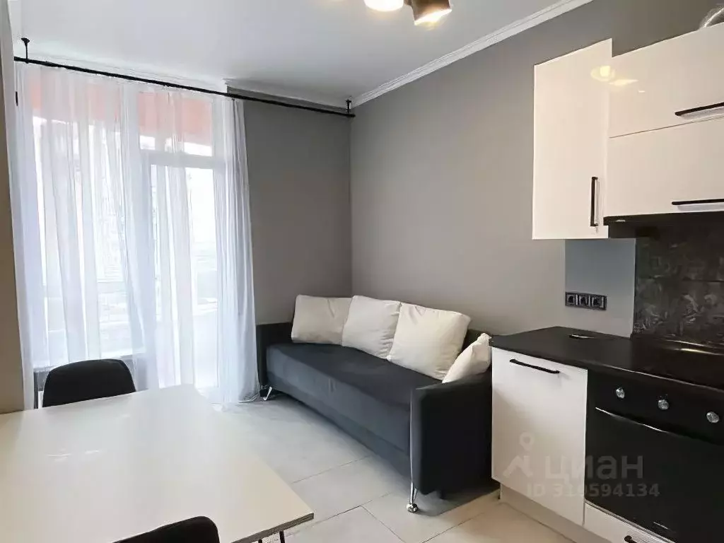 Квартира, 1 комната, 44.1 м - Фото 0
