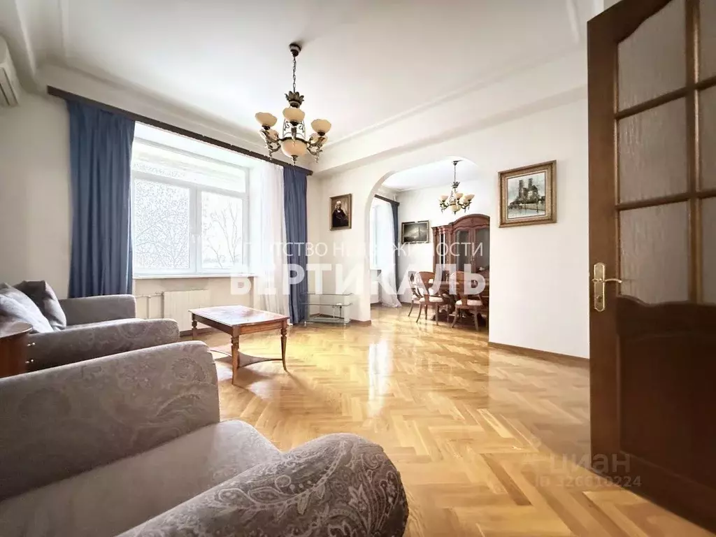 4-к кв. Москва Ростовская наб., 5 (110.0 м) - Фото 2