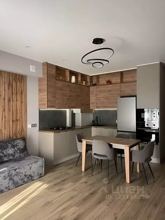 1-к кв. Калининградская область, Гурьевский муниципальный округ, пос. ... - Фото 1