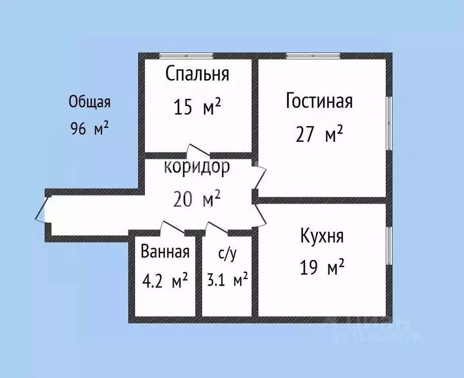 3-к кв. Дагестан, Махачкала ул. Межевая, 5 (90.0 м) - Фото 2
