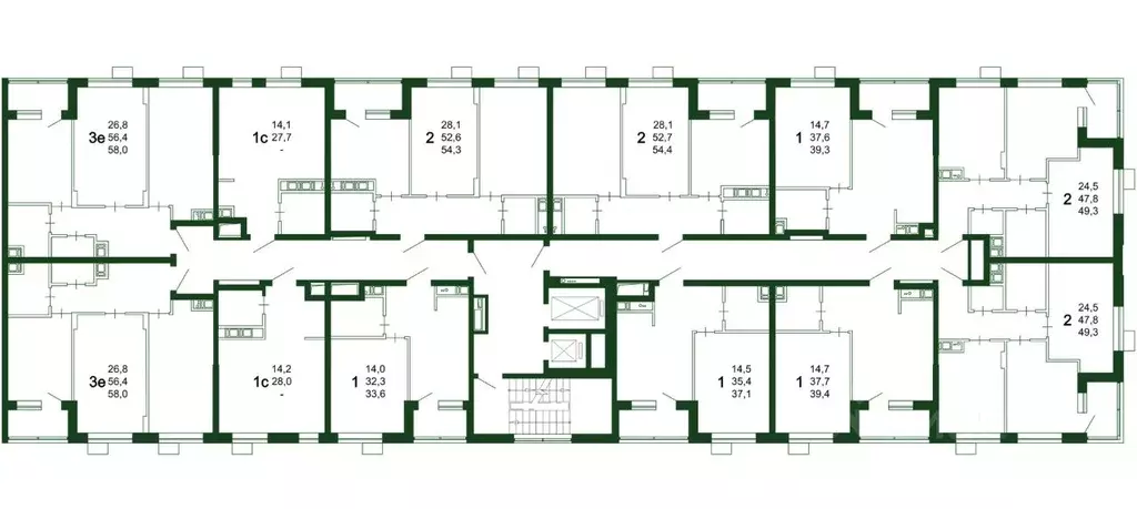 2-к кв. Воронежская область, Воронеж бул. Содружества, 6 (58.0 м) - Фото 2