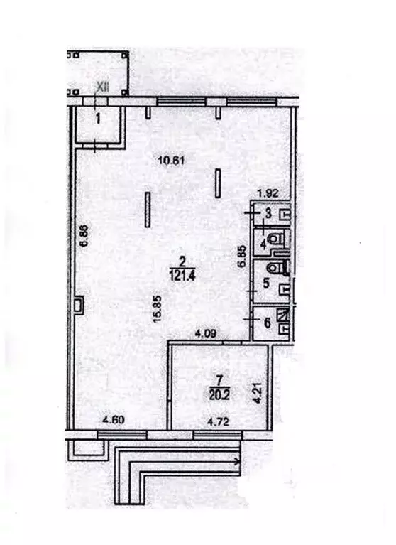 Помещение свободного назначения в Москва Митинская ул., 28к3 (157 м) - Фото 2