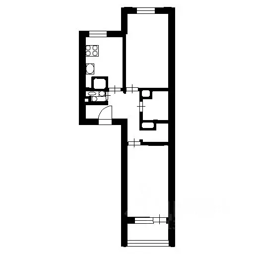 2-к кв. Московская область, Видное ул. Олимпийская, 1к1 (65.0 м) - Фото 2