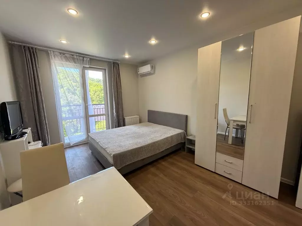 Студия Краснодарский край, Сочи ул. Искры, 88к8 (27.9 м) - Фото 2
