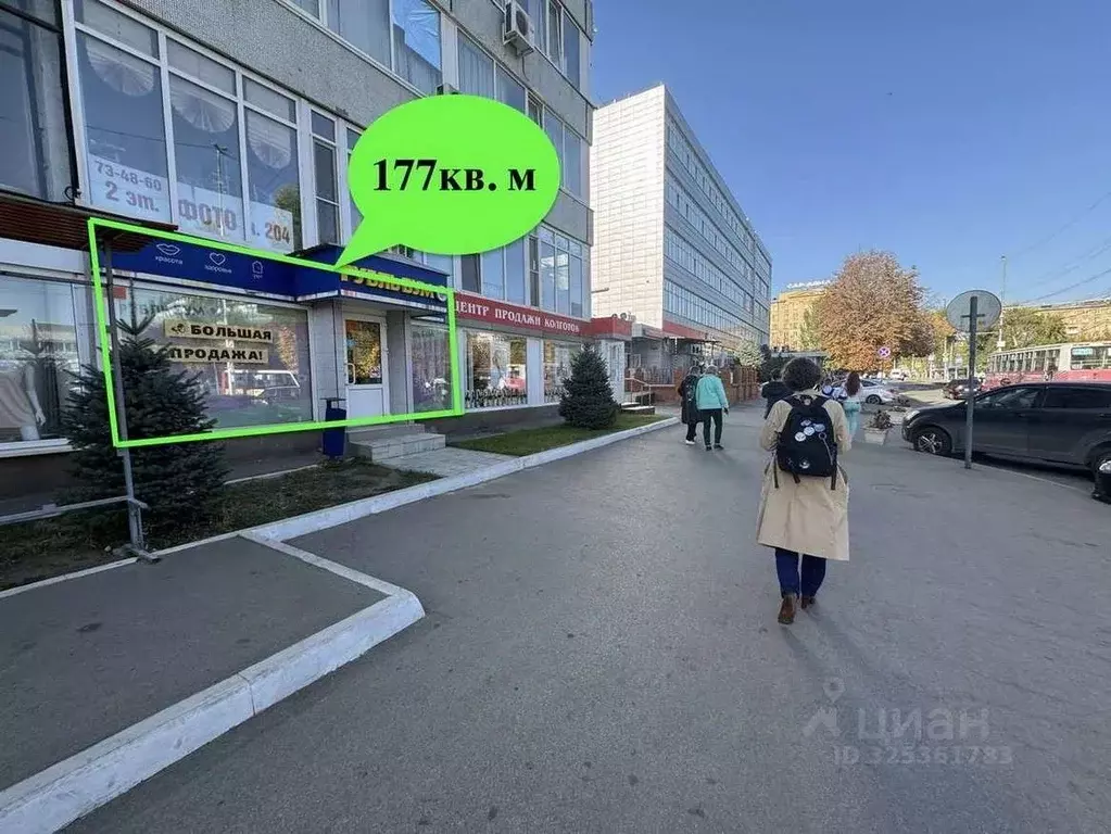 Торговая площадь в Саратовская область, Саратов Мирный пер., 11 (80 м) - Фото 1