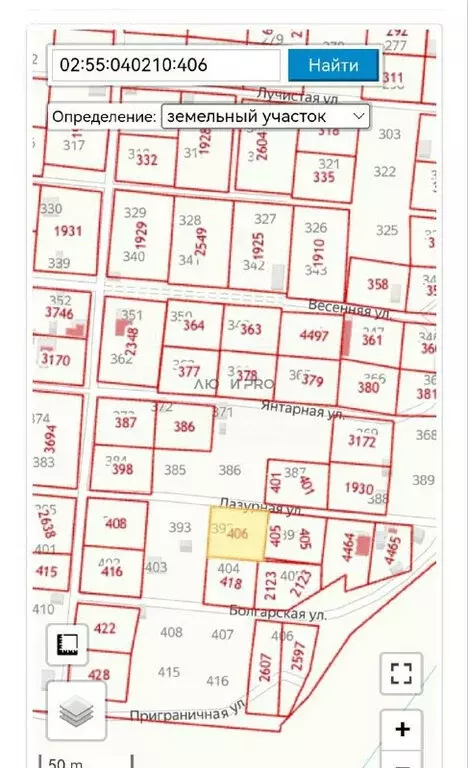 Участок в Уфа, ТСН Самишки, 404 (8 м) - Фото 2