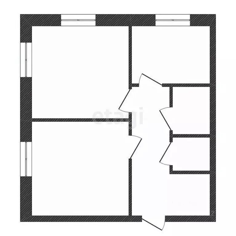 2-к кв. Красноярский край, Красноярск имени газеты Красноярский ... - Фото 2