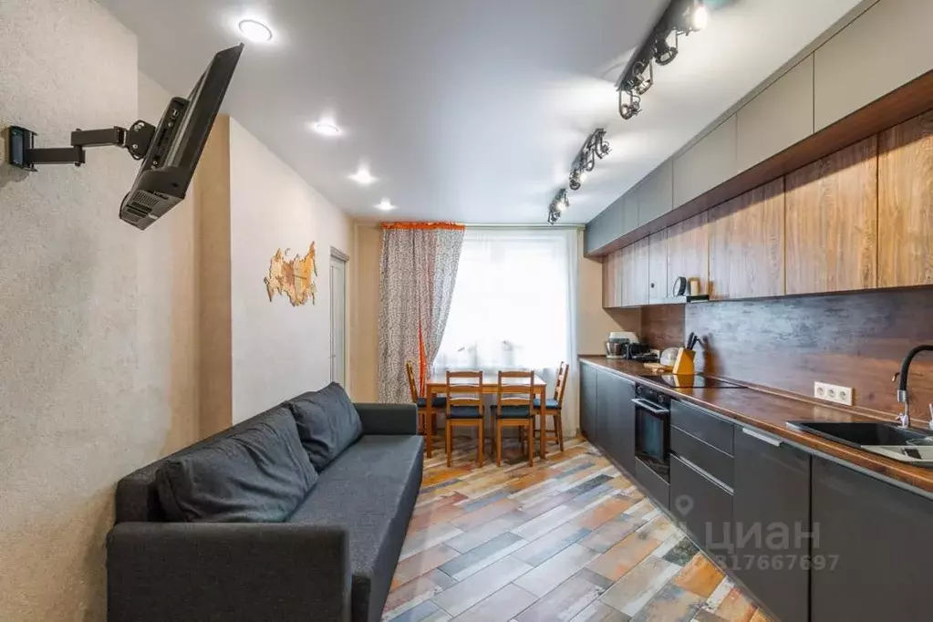 2-к кв. Омская область, Омск бул. М.М. Кузьмина, 27 (58.4 м) - Фото 2