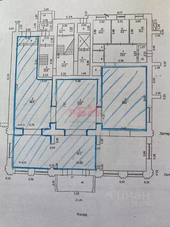 Помещение свободного назначения в Костромская область, Кострома ... - Фото 2