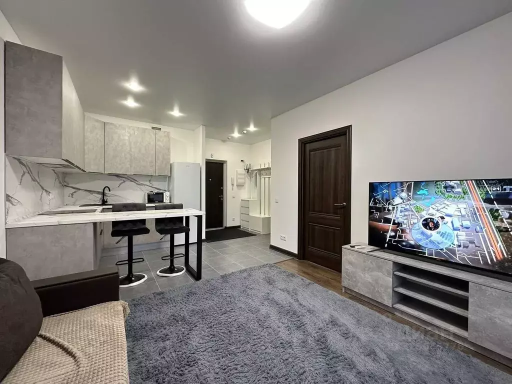 1-к кв. Московская область, Одинцово ул. Маршала Бирюзова, 7к1 (40.1 ... - Фото 2