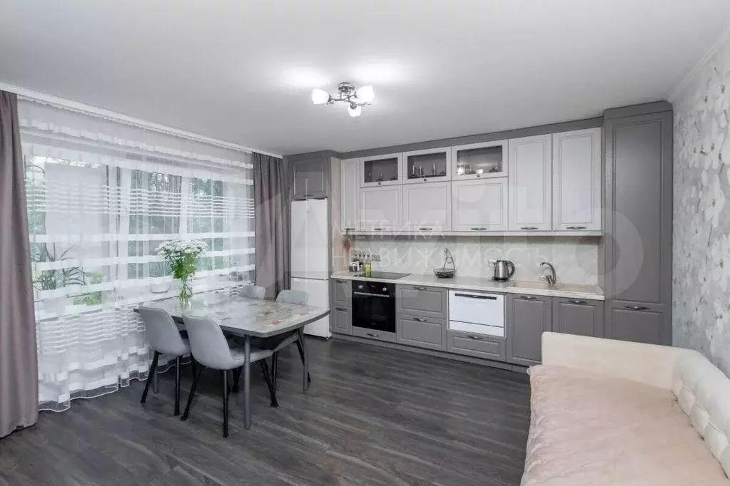 1-к. квартира, 34,3 м, 1/9 эт. - Фото 1