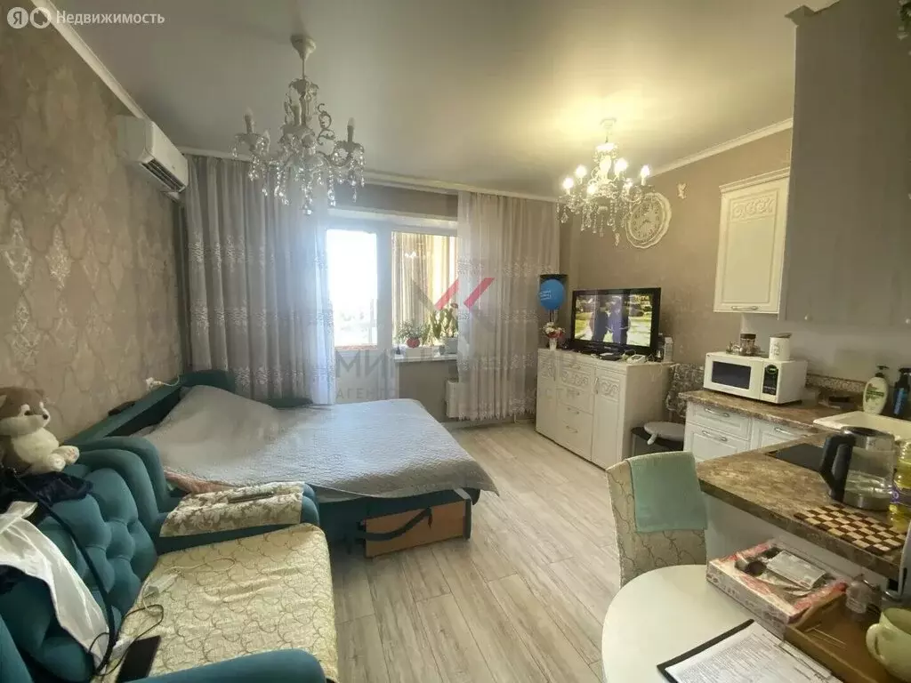 1-комнатная квартира: Абакан, улица Крылова, 46 (27 м) - Фото 1