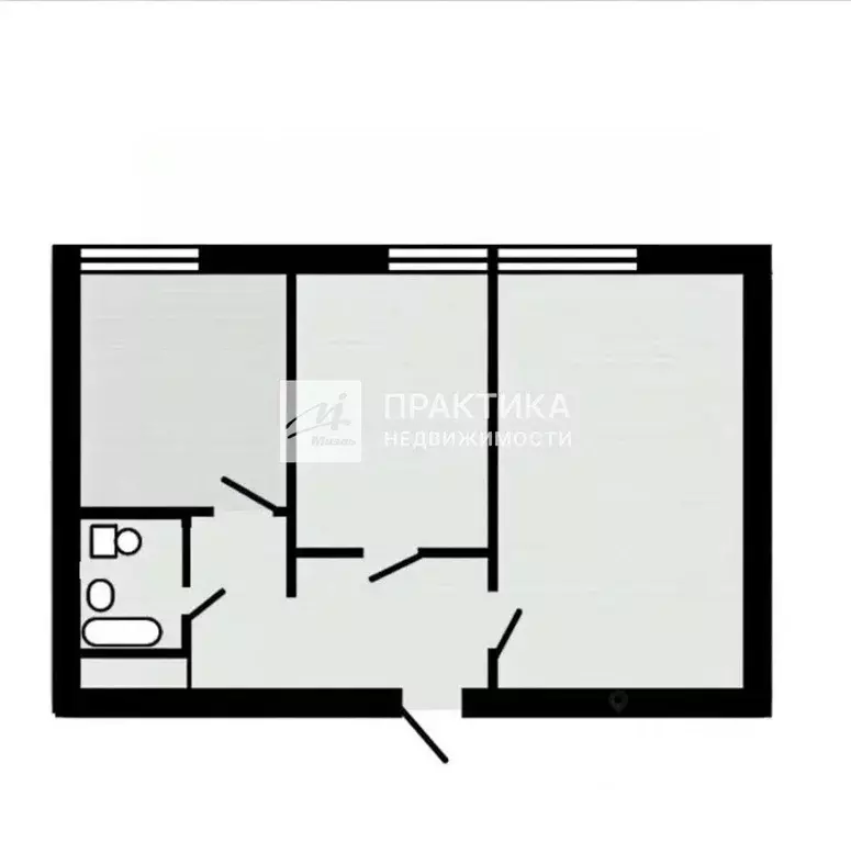 2-к кв. Москва Ореховый бул., 55/16 (51.6 м) - Фото 2