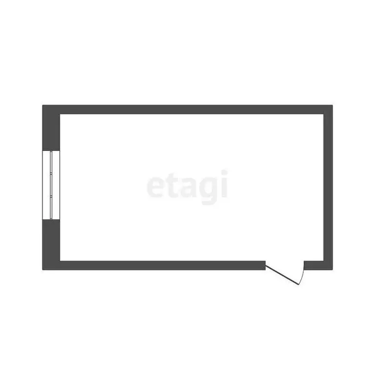 1к в -комнатной квартире (17 м) - Фото 1