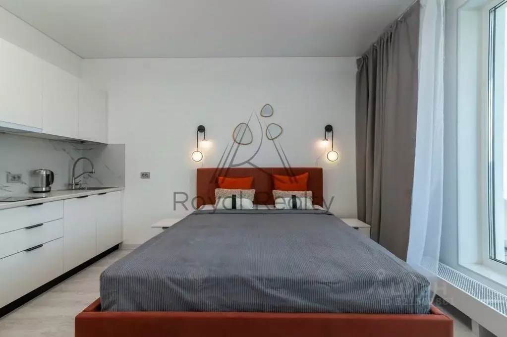 Студия Санкт-Петербург Уральская ул., 25 (30.0 м) - Фото 1