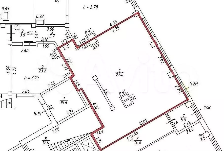 Продажа помещения свободного назначения 87 м2 - Фото 0
