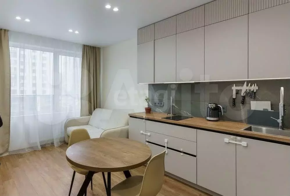 1-к. квартира, 41,6 м, 4/10 эт. - Фото 1