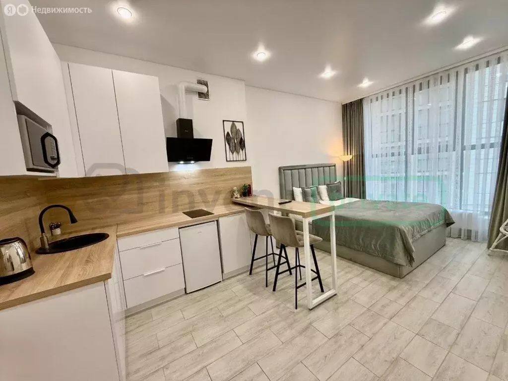 Квартира-студия: Зеленоградск, улица Гагарина, 87 (29 м) - Фото 1