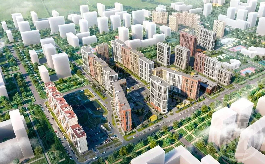 1-к кв. Ленинградская область, Всеволожский район, пос. Бугры ул. ... - Фото 0