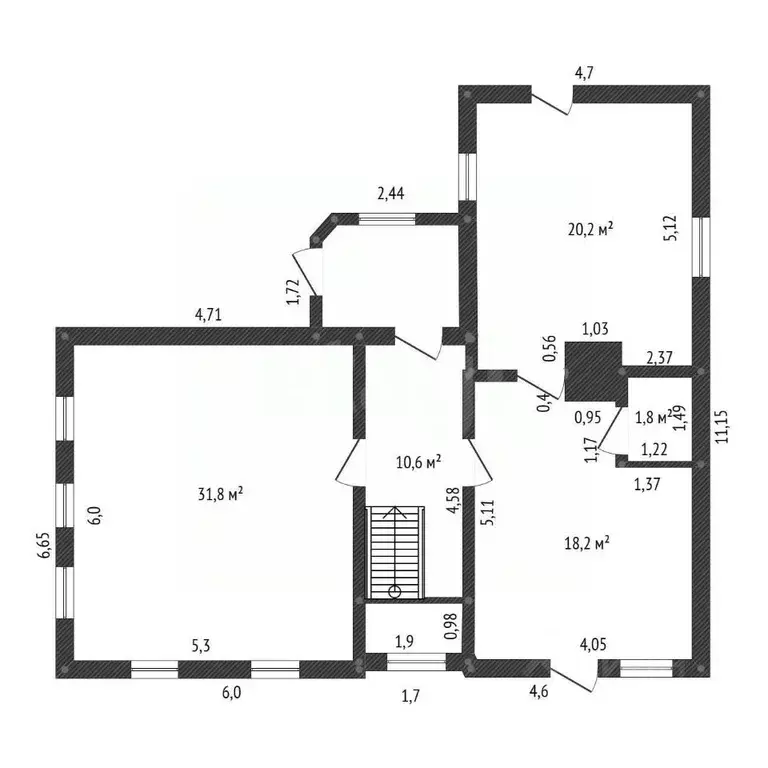 Дом в Башкортостан, Уфимский район, Русско-Юрмашский сельсовет, д. ... - Фото 2