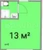 Квартира-студия, 13 м, 1/12 эт. - Фото 0