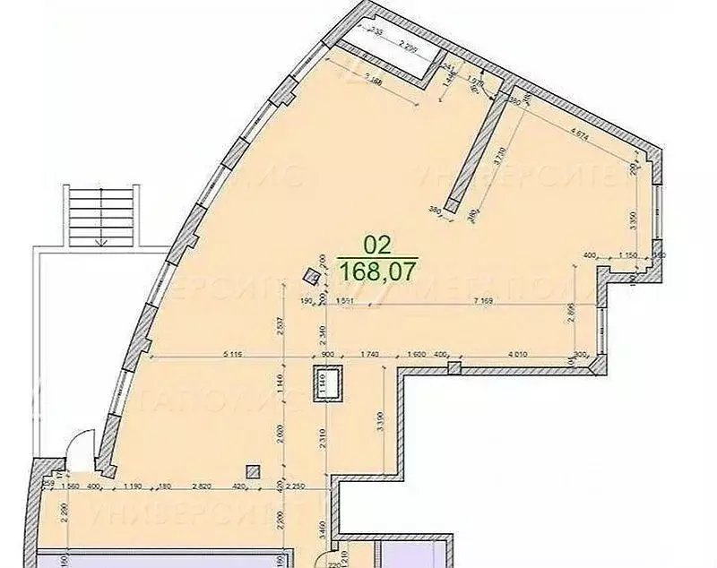 Помещение свободного назначения в Москва Ландышевая ул., 14 (168 м) - Фото 0