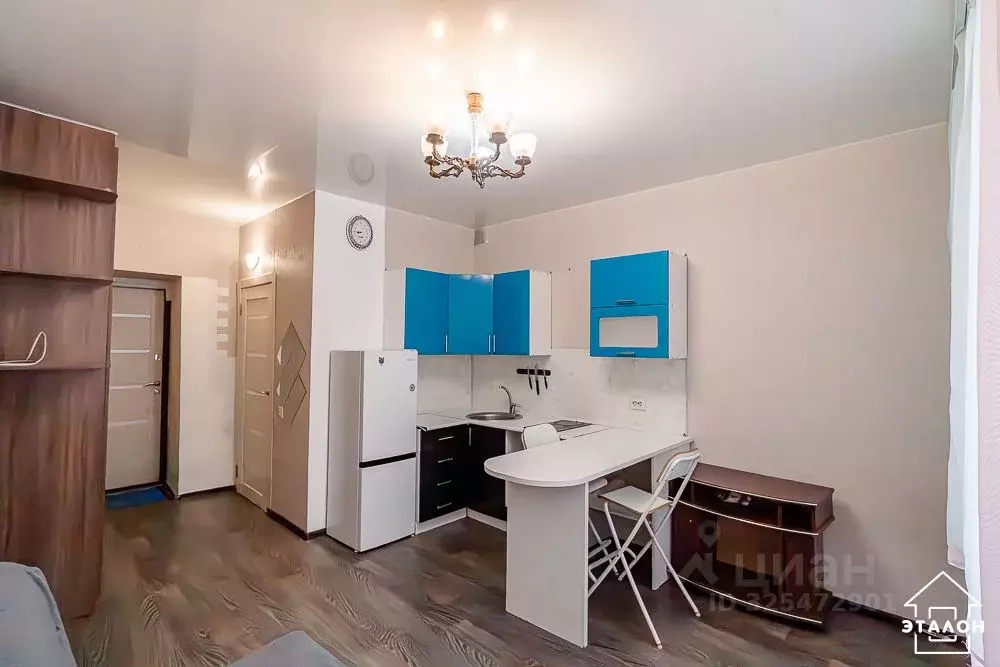 Студия Омская область, Омск Городок Нефтяников мкр, ул. 20-го ... - Фото 1