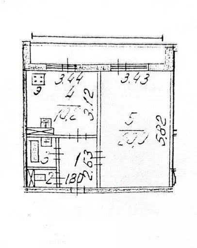 1-к кв. Санкт-Петербург просп. Королева, 24К1 (38.5 м) - Фото 2