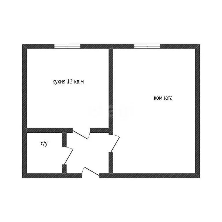 1-комнатная квартира: Яблоновский, Шоссейная улица, 70/1к2 (33.7 м) - Фото 0
