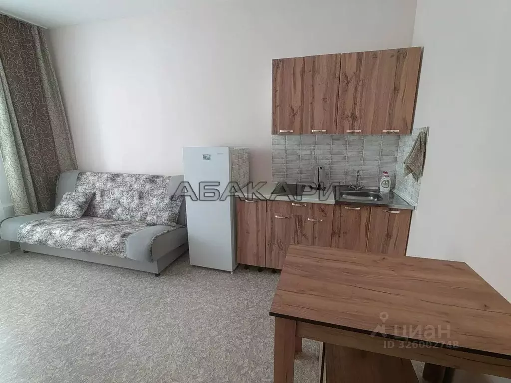 Студия Красноярский край, Красноярск ул. Лесников, 49 (22.0 м) - Фото 2