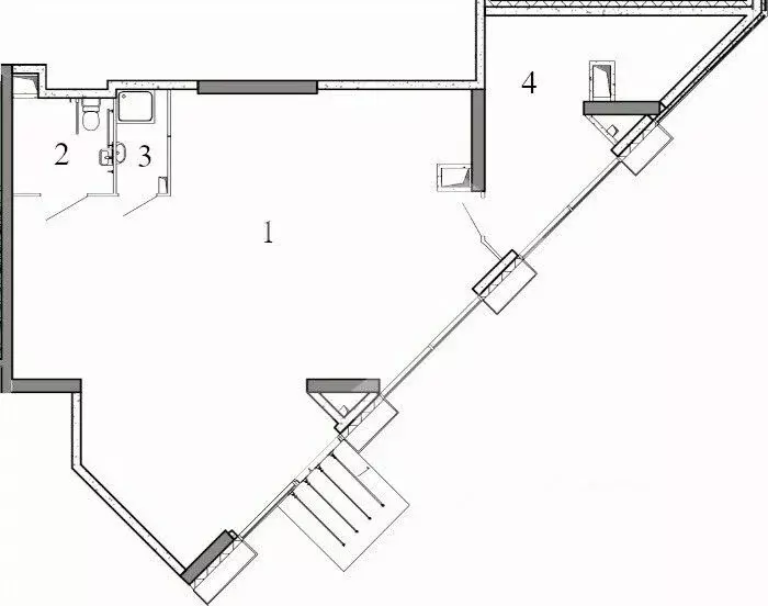 Помещение свободного назначения в Москва Летниковская ул., 6к1 (106 м) - Фото 2