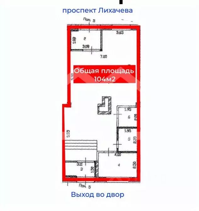 Помещение свободного назначения в Москва ул. Архитектора Щусева, 2к3 ... - Фото 1